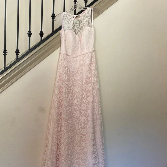 strapless open back dress Rose Pink Floral Printed Dress